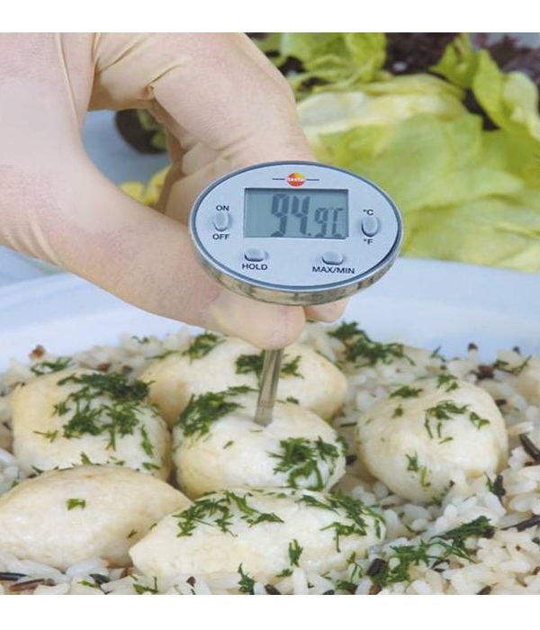 Waterproof mini probe thermometer