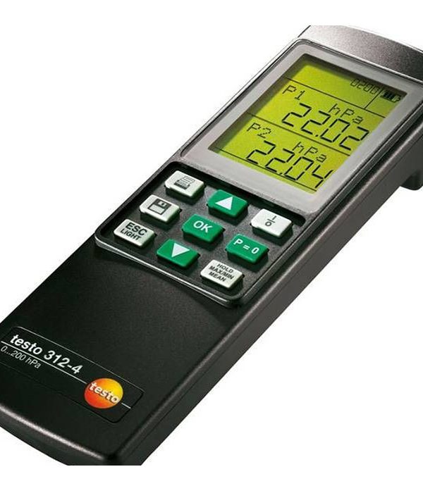TESTO 312 4 Differential pressure gauge Basic set
