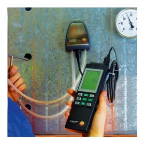 TESTO 521 1 differential pressure measuring instrument 0.2 % of f.v.