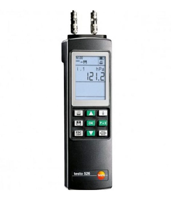 TESTO 526 2 High Precision Differential Pressure Measuring Instrument