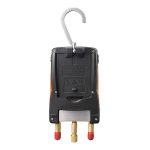 TESTO 550 digital manifold kit with Bluetooth and set of 3 filling tubes