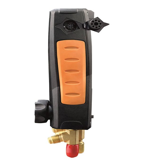 TESTO 550 digital manifold kit with Bluetooth and set of 3 filling tubes