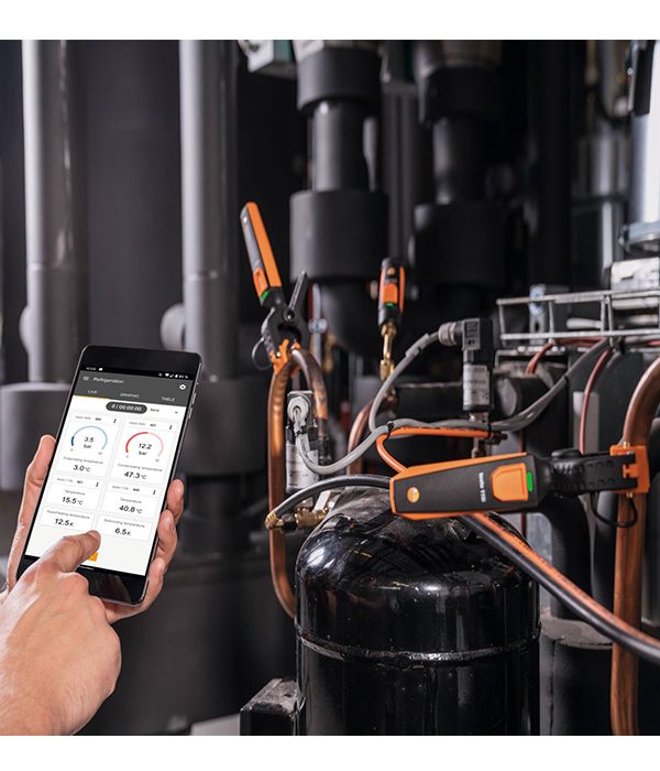 Testo 0563 0002 10 Smart Probes AC & Refrigeration Test Kit 1