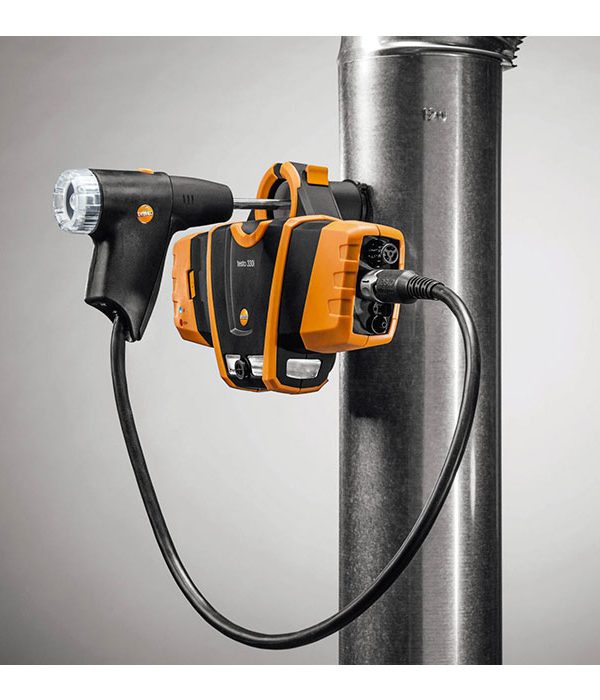 Testo 330i flue gas analyzer (with NO sensor and H2 compensated CO measuring cell)