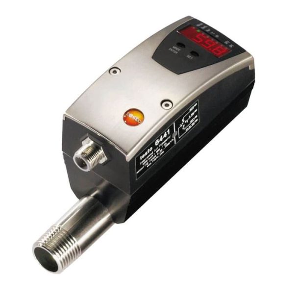 TESTO 6441 Compressed air meter DN15 for 0.25 to 75 m3/h
