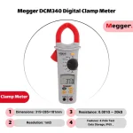 Megger DCM340 Digital Clamp Meter