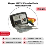 Megger DET3TC 3 Terminal Earth Resistance Tester