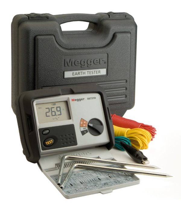 Megger DET3TD EARTH ELECTRODE RESISTANCE TESTER