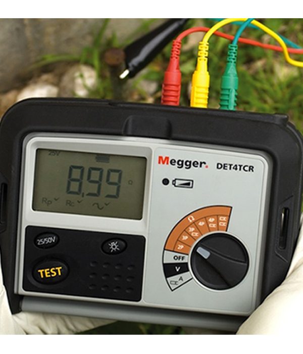Megger DET4TC2 4 TERMINAL GROUND RESISTANCE AND SOIL RESISTIVITY TESTER