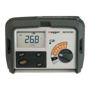 Megger DET4TD2 4 TERMINAL GROUND RESISTANCE AND SOIL RESISTIVITY TESTER