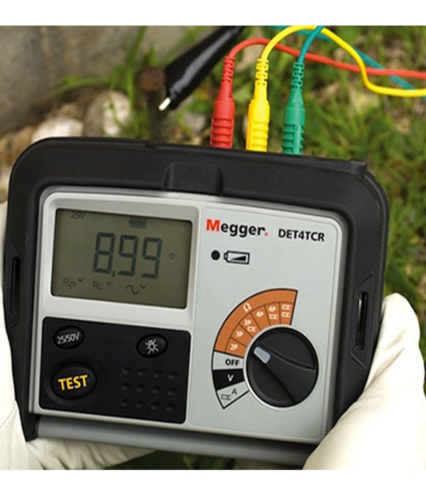 Megger DET4TR2 4 TERMINAL GROUND RESISTANCE AND SOIL RESISTIVITY TESTER