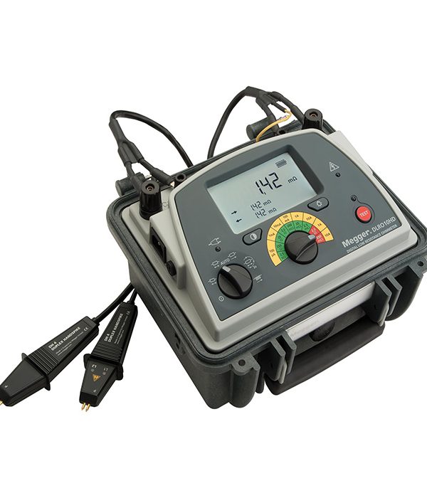 Megger DLRO10HDX DUAL POWER 10 A MICRO OHMMETER