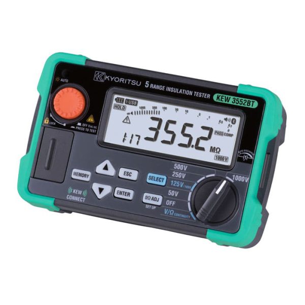 Keyoritsu Digital Insulation / Continuity Testers KEW 3552BT