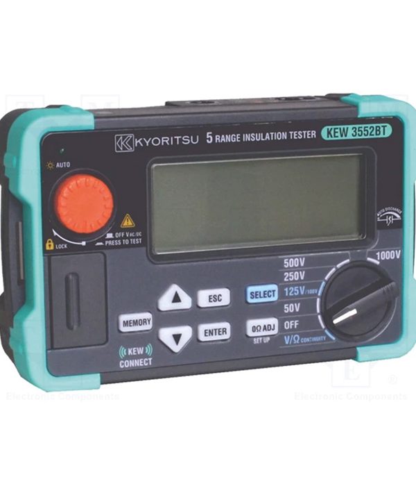 Kyoritsu Digital Insulation Continuity Testers KEW 3552BT