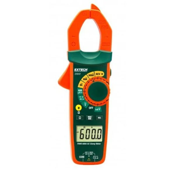 EXTECH EX650 600A True RMS AC Clamp Meter NCV