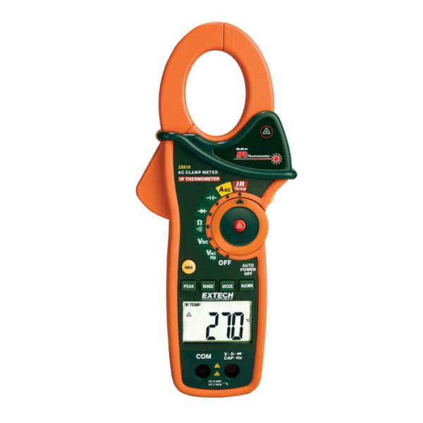 EXTECH-EX810(1000A-AC-Clamp-Meter-with-IR-Thermometer)