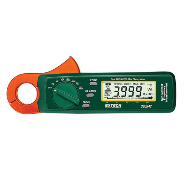 EXTECH 380947 True RMS 400A AC/DC Mini Clamp on Meter