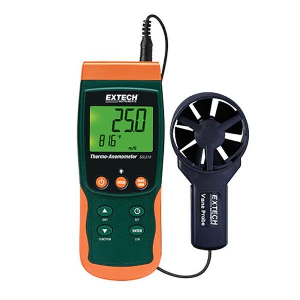 Extech SDL310 Thermo Anemometer Datalogger