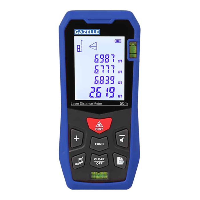 Gazelle G9503 RED LASER DISTANCE METER 50M1 Gazelle G9503 Red Laser Distance Meter 50M