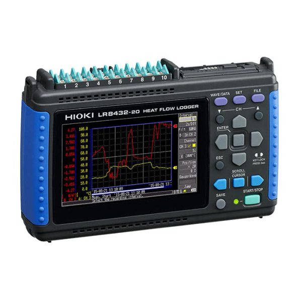 HIOKI LR8432 HEAT FLOW LOGGER