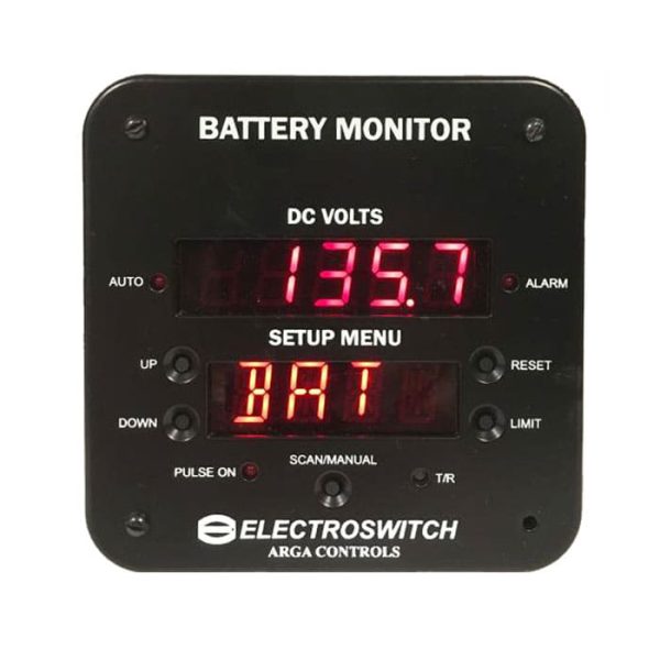 Sbs Arga Battery Monitor Panel Mount