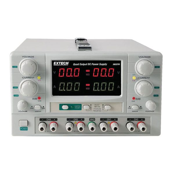 EXTECH 382270 Quad Output DC Power Supply