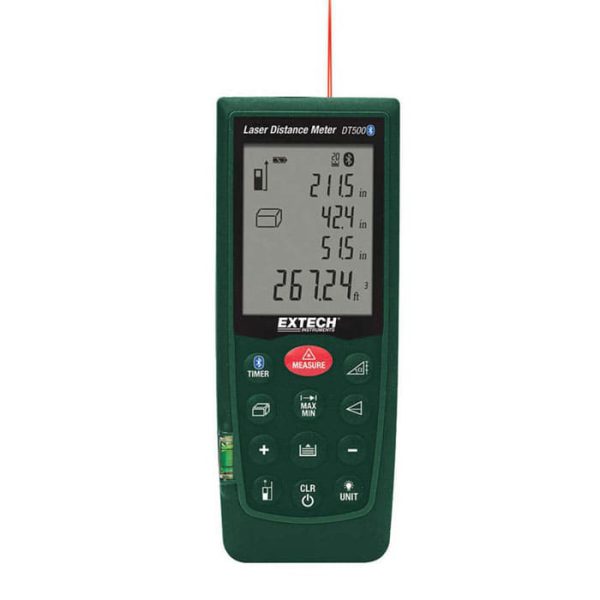 EXTECH DT500 Laser Distance Meter with Bluetooth