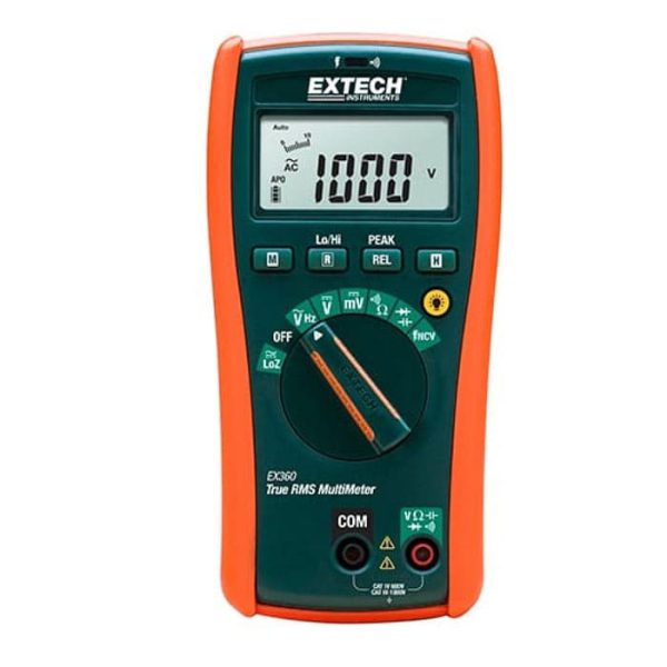 EXTECH EX360 8 Function True RMS Multimeter
