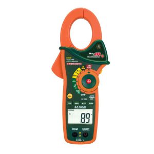 EXTECH EX830 1000A True RMS AC/DC Clamp Meter with IR Thermometer