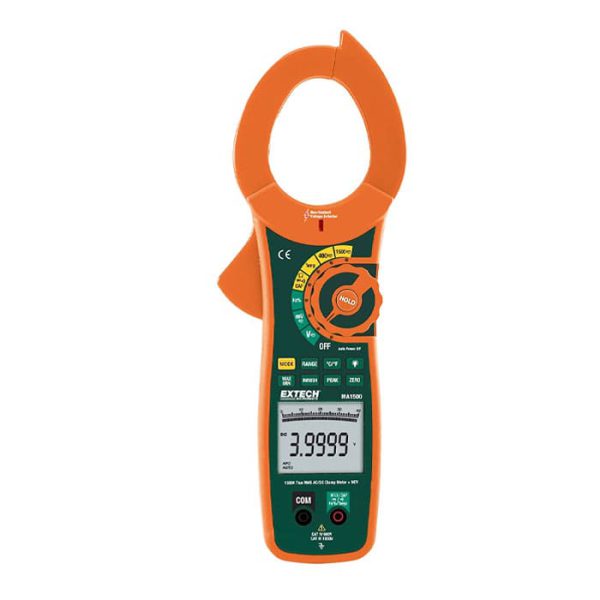 EXTECH MA1500 True RMS AC/DC Clamp Meter NCV