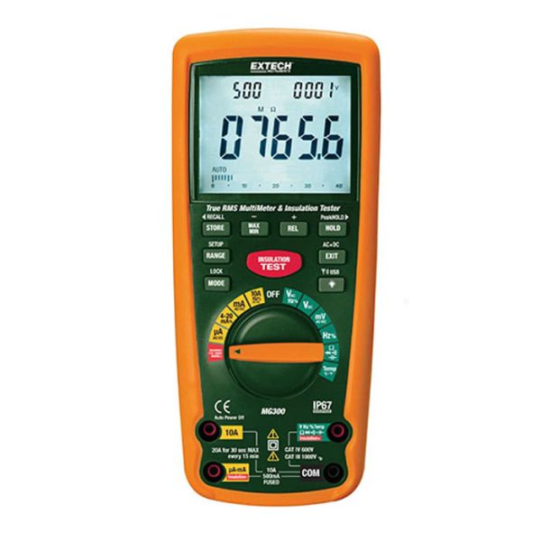EXTECH-MG300-Function-Wireless-True-RMS-MultiMeter-Insulation-Tester