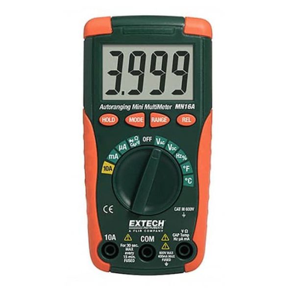 EXTECH MN16A Digital Mini MultiMeter