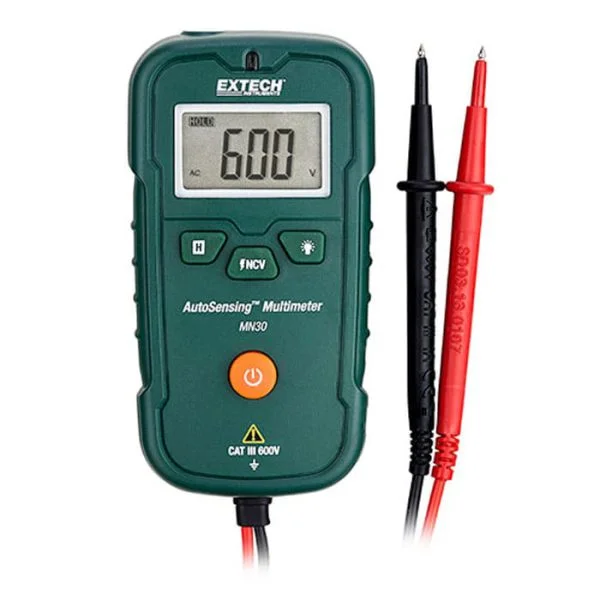 EXTECH MN30 True RMS AutoSensing Multimeter NCV