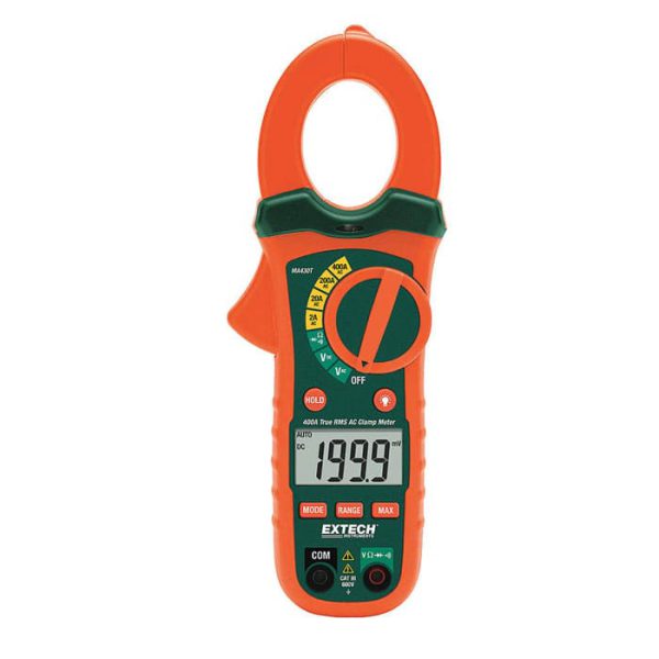 EXTECH MA435T 400A True RMS AC DC Clamp Meter NCV
