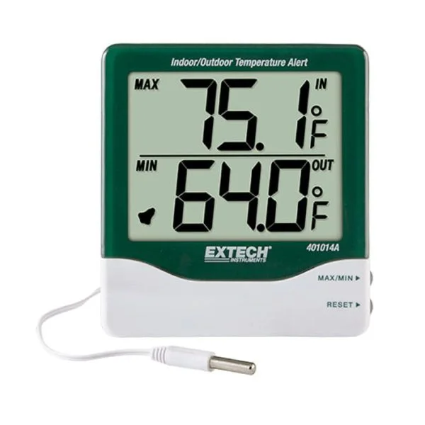 EXTECH 401014A Big Digit Indoor/Outdoor Temperature Alert