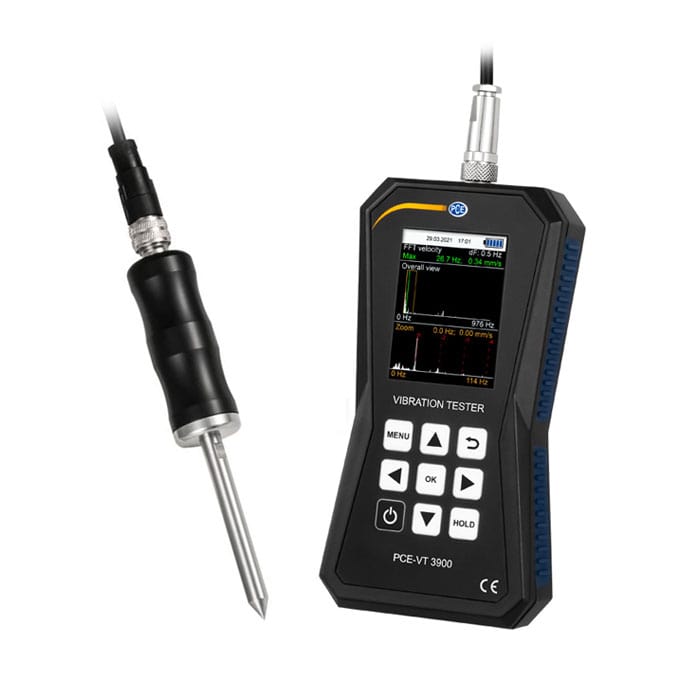 Accelerometer and Vibration Meter PCE-VT 3900S - mme-ae