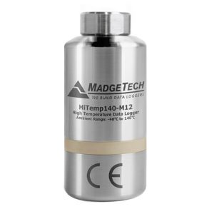 Specifications of MadgeTech HiTemp140-M12 Temperature Data Logger