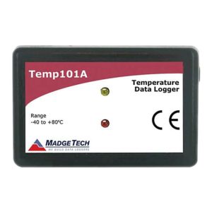Specifications of MadgeTech TEMP101A Temperature Data Logger