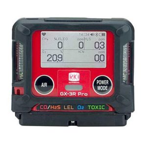 RKI GX-3R Pro Gas Detector with Wireless Communication 