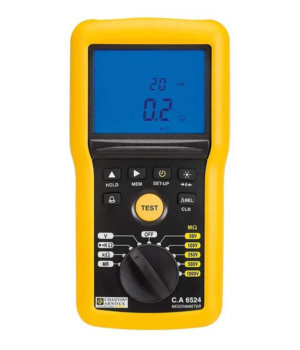 Chauvin-Arnoux CA 6524 Insulation and Continuity Testers