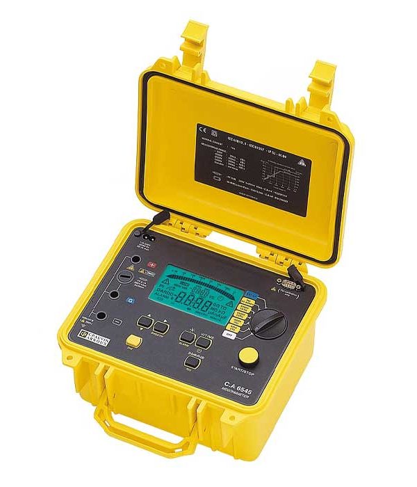 Chauvin Arnoux CA6545 Insulation Resistance Testing