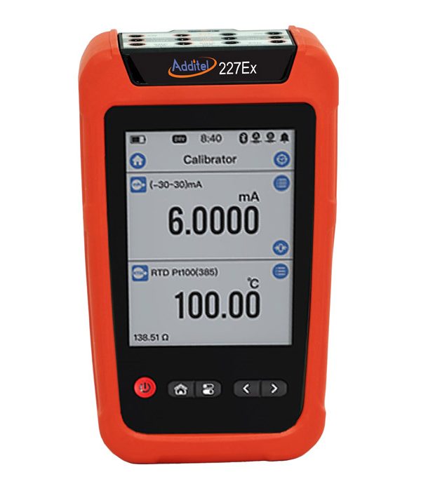 Additel ADT227EX with HART Documenting Multifunction Process Calibrator