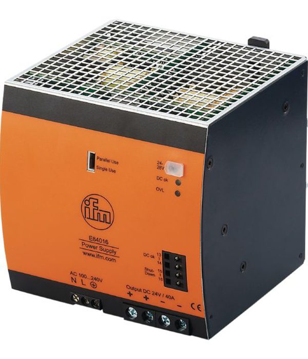 E84016 ifm power supply