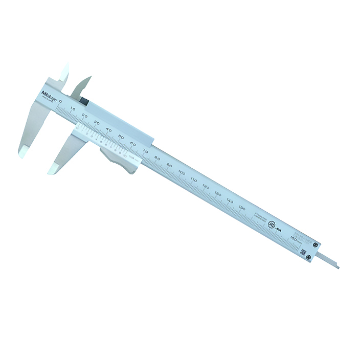 Mitutoyo 531-101 Vernier Scale Caliper with Thumb Clamp - mme-ae