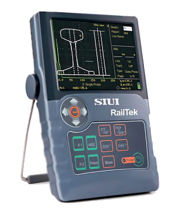 SIUI RailTek 2 Digital Ultrasonic Flaw Detector