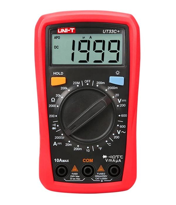 Uni-T UT33C Plus Palm Size Multimeter