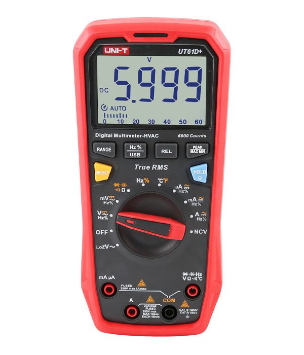 Uni-T UT61D Plus 1000V True RMS Digital Multimeters