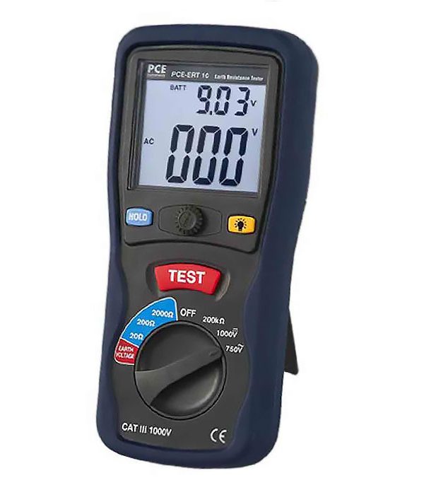 PCE-ERT 10 Earth Tester / Earth Resistance Meter