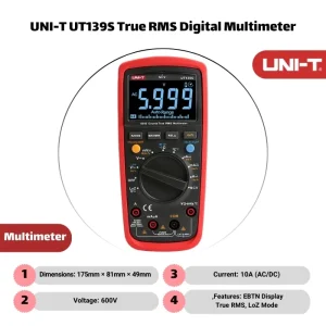 UNI-T UT139S True RMS Digital Multimeter
