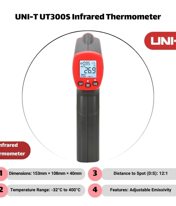 UNI-T UT300S Infrared Thermometer